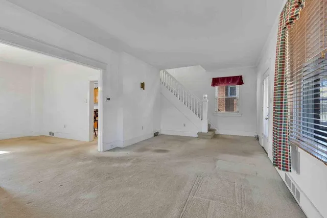 a view of empty room