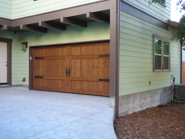 a view of front door