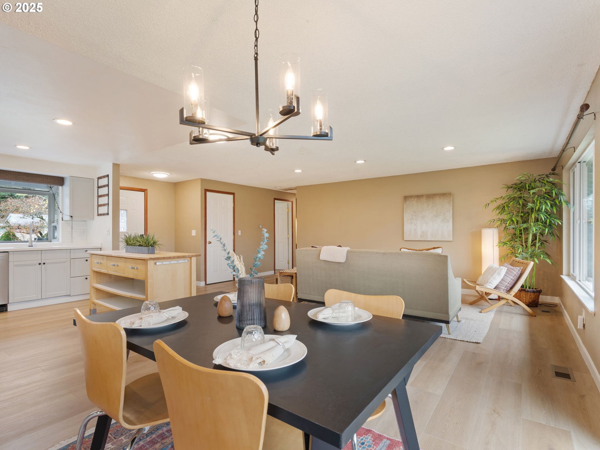 824 Southeast 207th Avenue Gresham, OR 97030 - Photo 13 of 47 a view of a dining room with furniture window and outside view