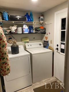 7359 Lewis Ford Road Gladys, VA 24554 - Photo 2 of 24 a utility room with dryer and washer