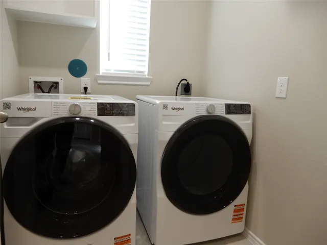 a backyard of a house