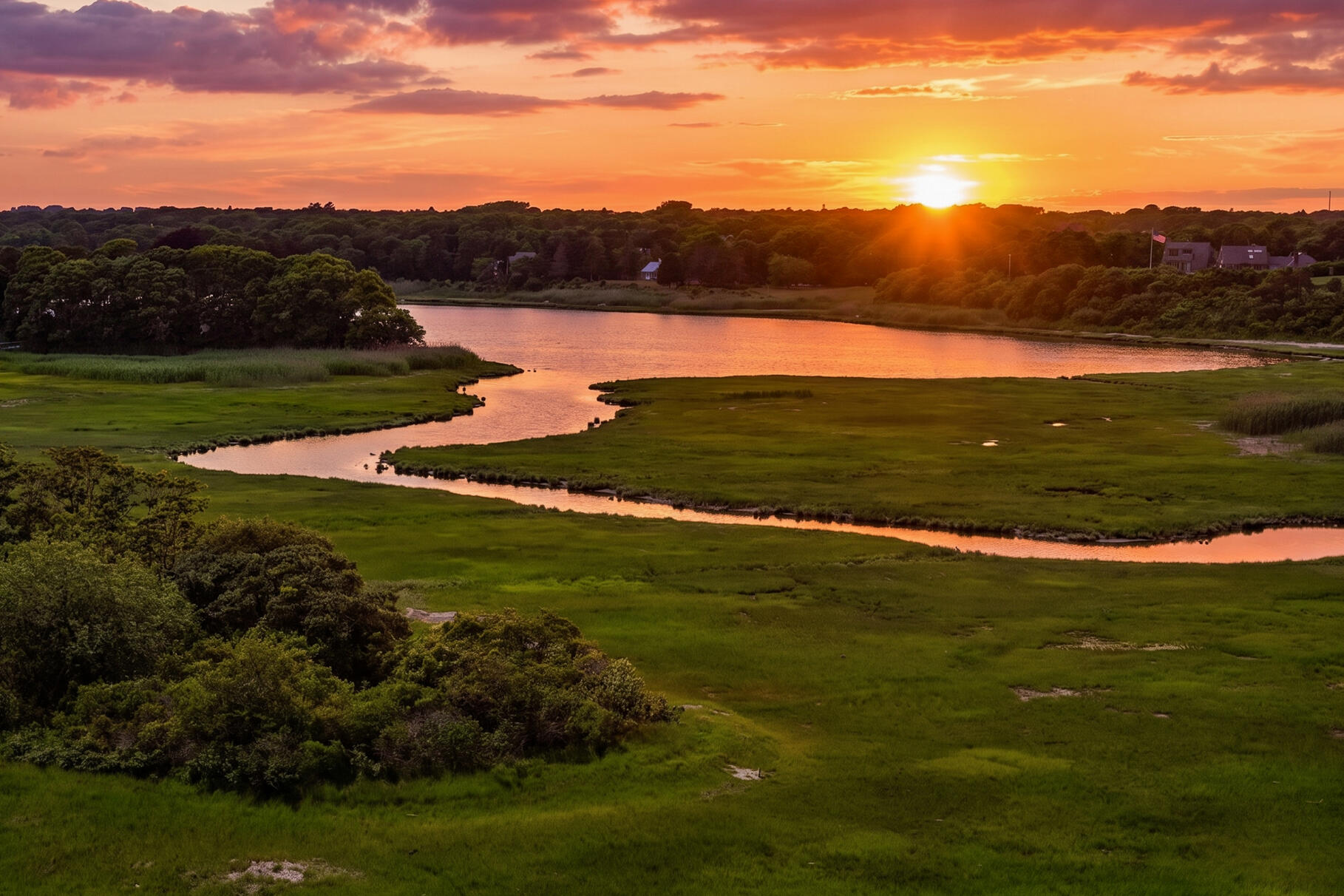 26 Hardings Beach Road Chatham, MA 02633 - Photo 48 of 51 DJI_20260626022648_0454_D-sunset