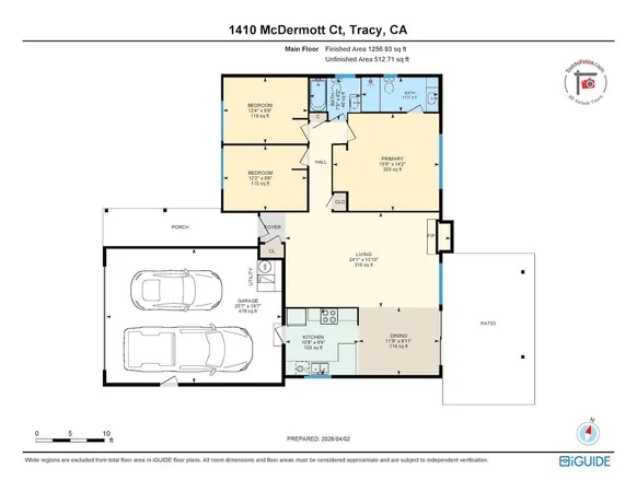 $520,000 | 1410 McDermott Court, Tracy, CA 95376
