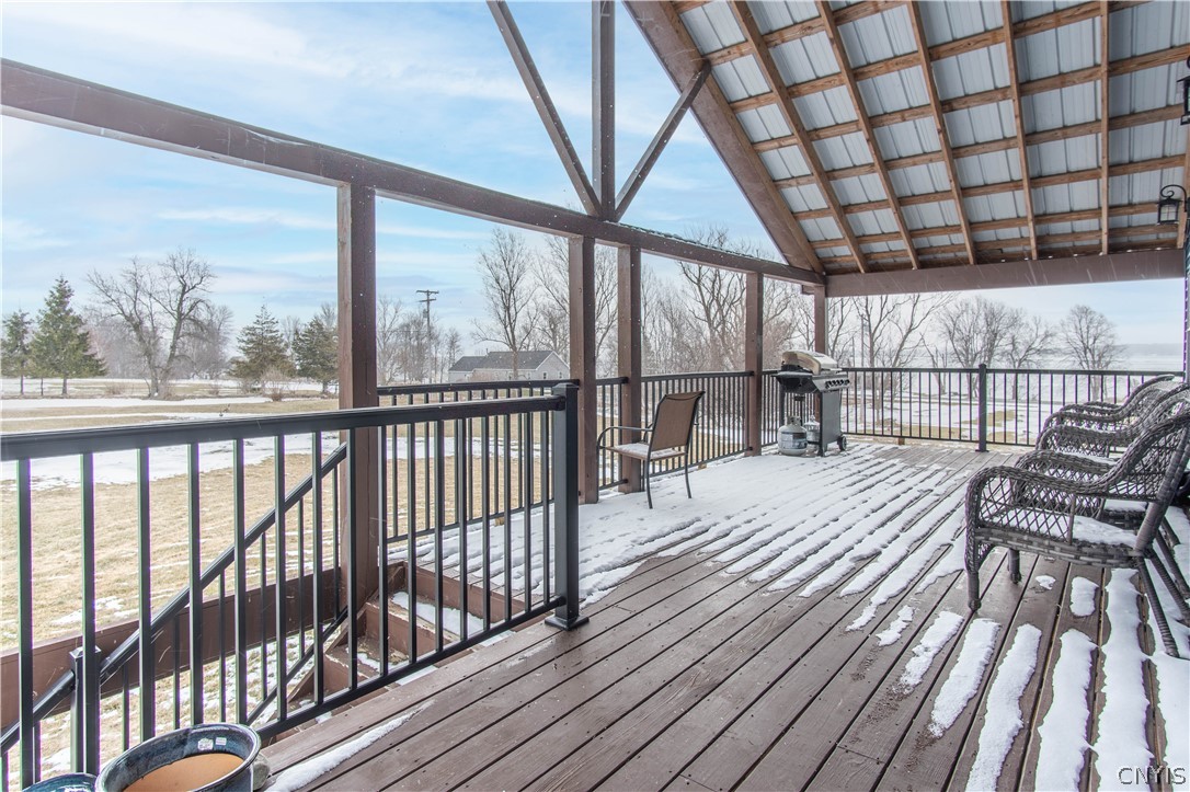 7318 Pine Woods Road Lyme, NY 13693 - Photo 3 of 35 Covered front porch