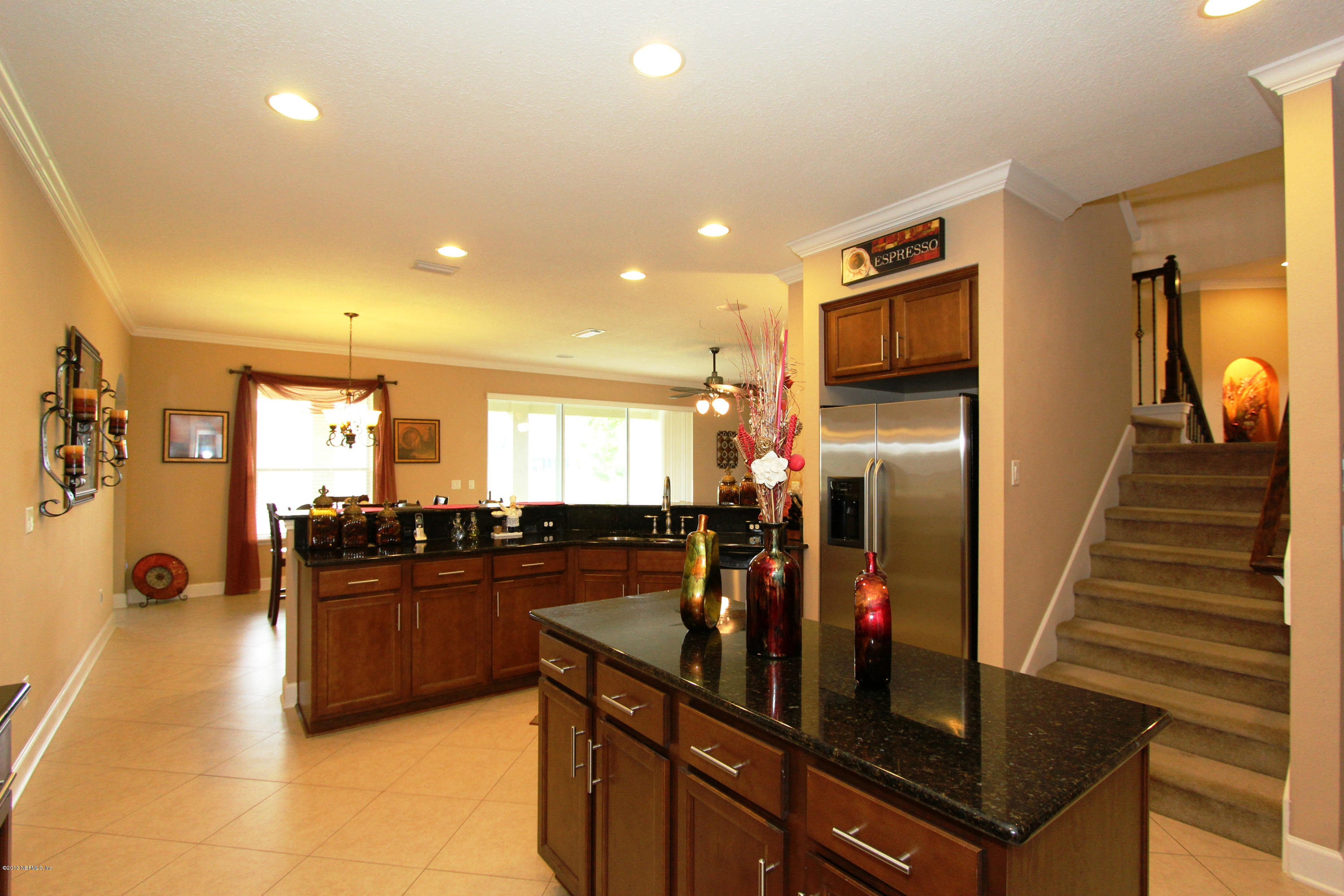732 Castledale Court Jacksonville, FL 32259 - Photo 20 of 50 a kitchen with counter top space cabinets and stainless steel appliances