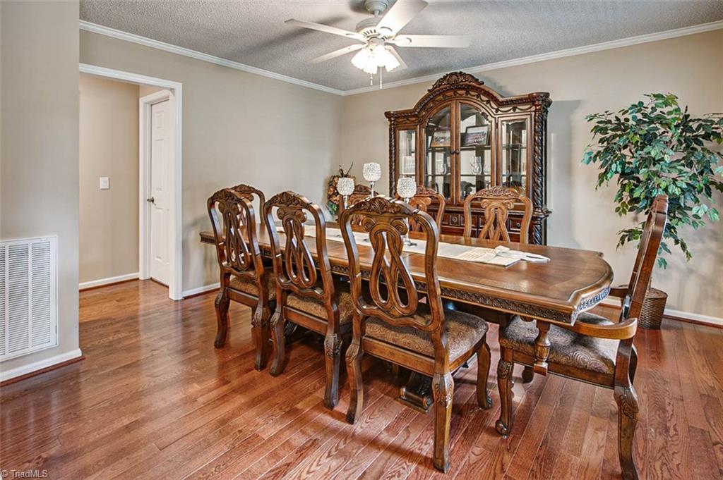 1449 New Salem Road Randleman, NC 27317 - Photo 8 of 30 Large Dining Room - door is to master