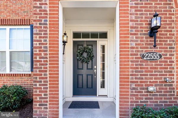 a view of front door of house and front door