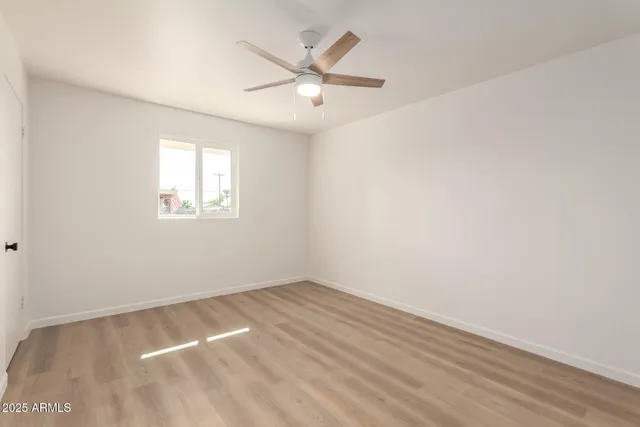 wooden floor in an empty room