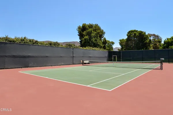 a view of a tennis court