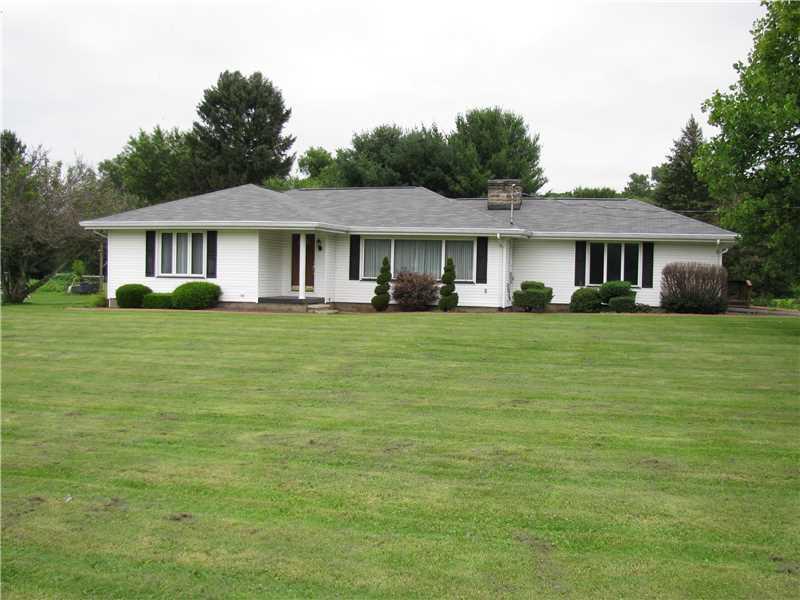 644 Hadley Road Greenville, PA 16125 - Photo 1 of 22 Exterior Front. COUNTRY RANCH ON 7 ACRES!!!! NEWER ROOF/VINYL SIDING 2 CAR ATTACHED GARAGE WITH NATURE STONE FLOORING