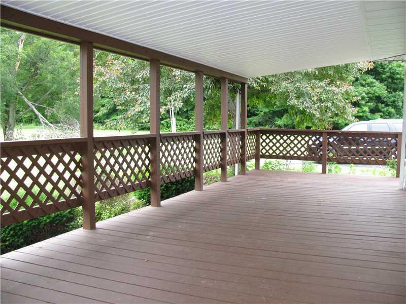 644 Hadley Road Greenville, PA 16125 - Photo 5 of 22 Patio/Deck. AWESOME COVERED REAR PORCH