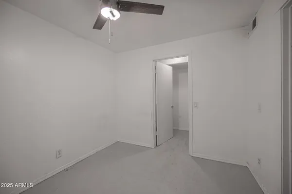 a view of empty room