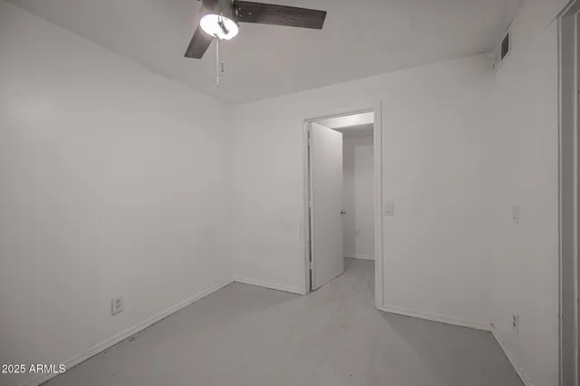 a view of empty room