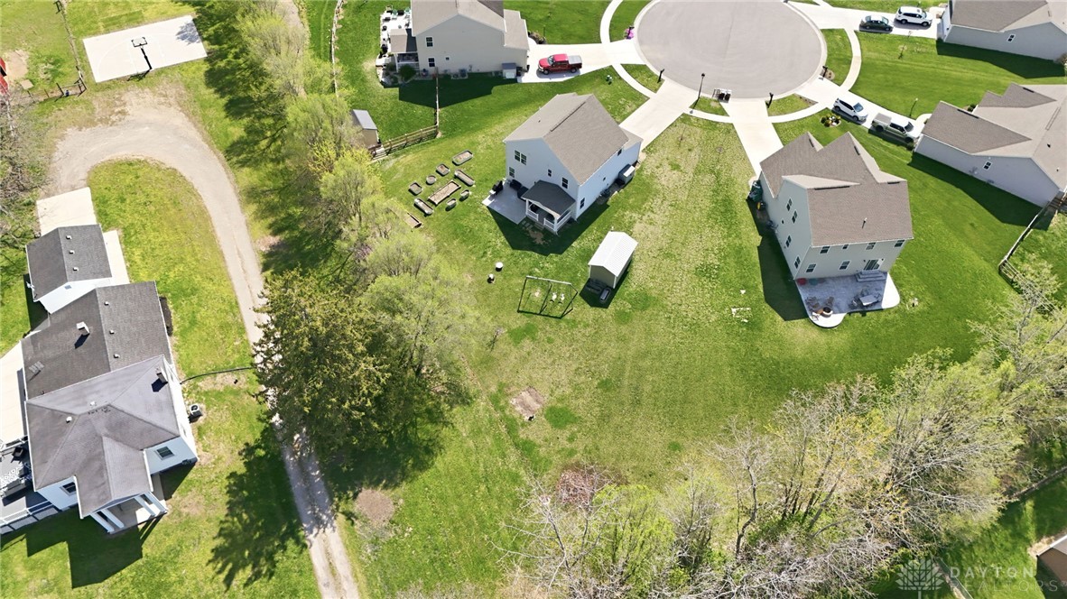 7900 Timberview Court Franklin, OH 45005 - Photo 50 of 60 This aerial view showcases a residential property with ample green space.