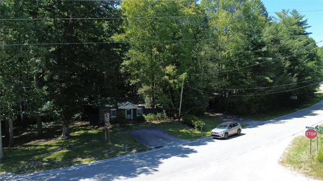 a view of yard with tree