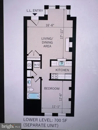 $2,650 | 2022 N Street Northwest, Unit B, Washington, DC 20036