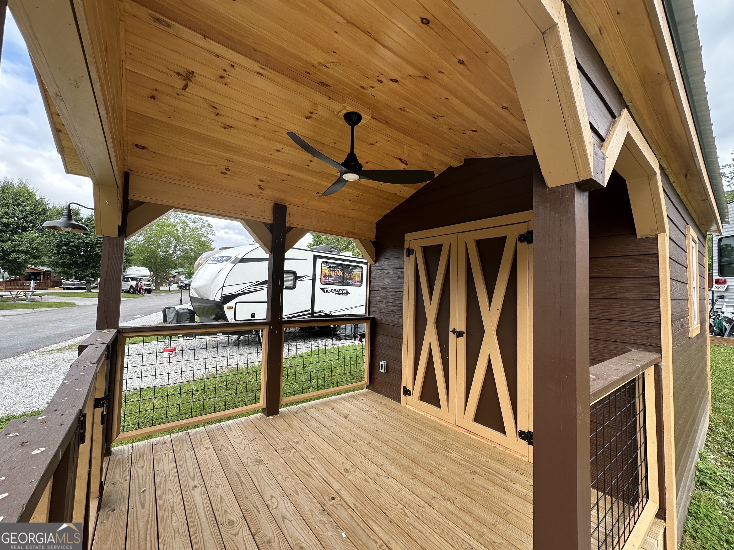 41 Monaco Lane Dillard, GA 30537 - Photo 5 of 16 a view of swimming pool with seating space