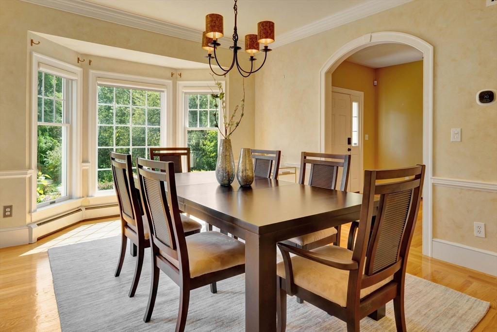 5 Chapel Hill Road Beverly, MA 01915 - Photo 12 of 41 a view of a dining room with furniture window and wooden floor