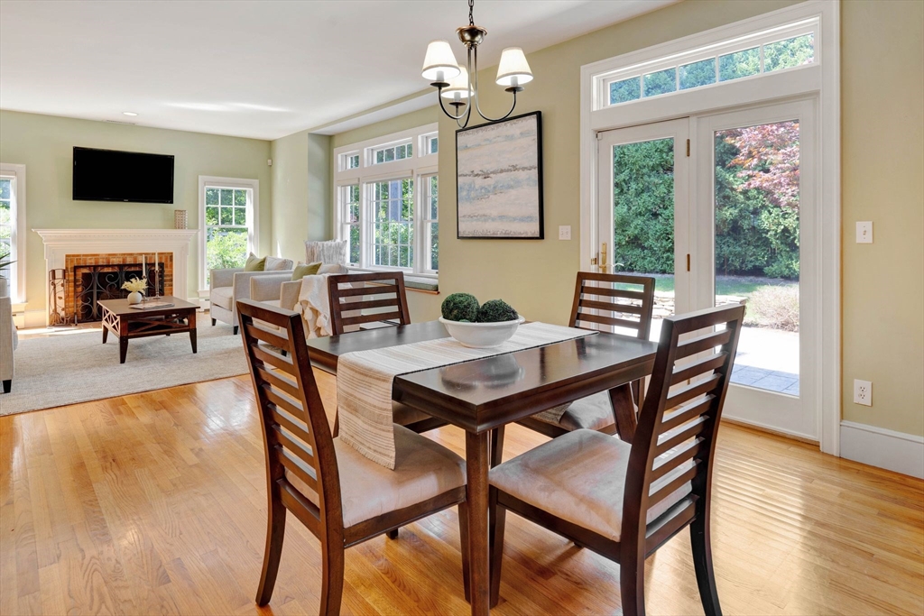 5 Chapel Hill Road Beverly, MA 01915 - Photo 16 of 41 a view of a dining room with furniture window and wooden floor