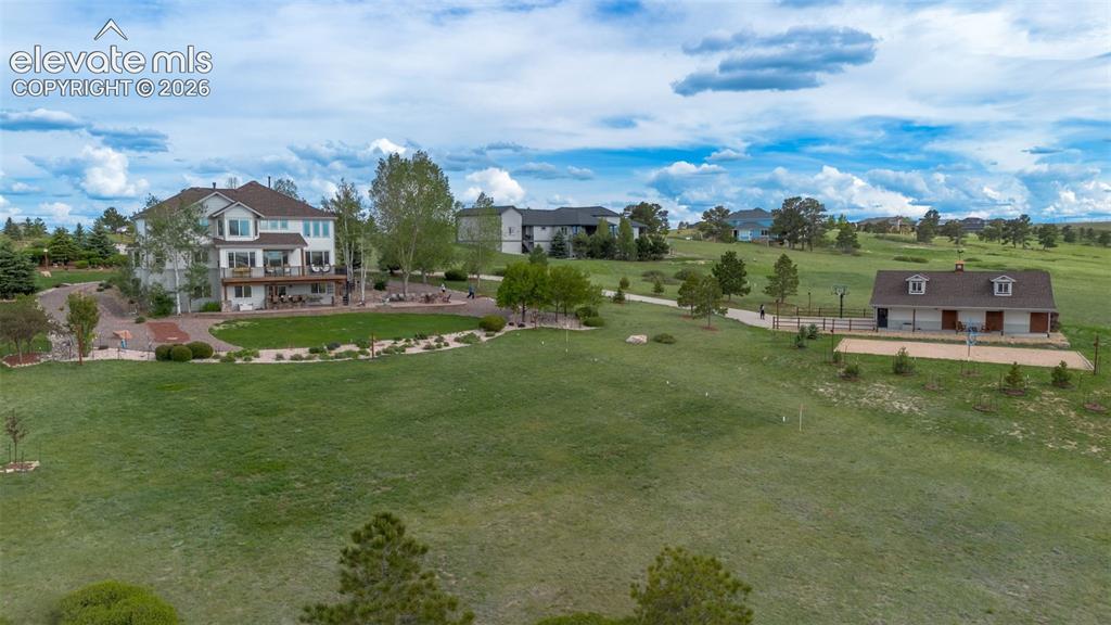 2385 Antelope Ridge Trail Parker, CO 80138 - Photo 5 of 47 BACK YARD AERIAL
