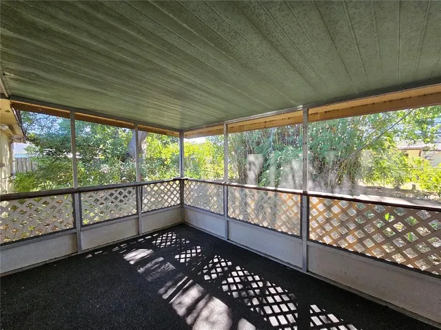 a city view from a balcony