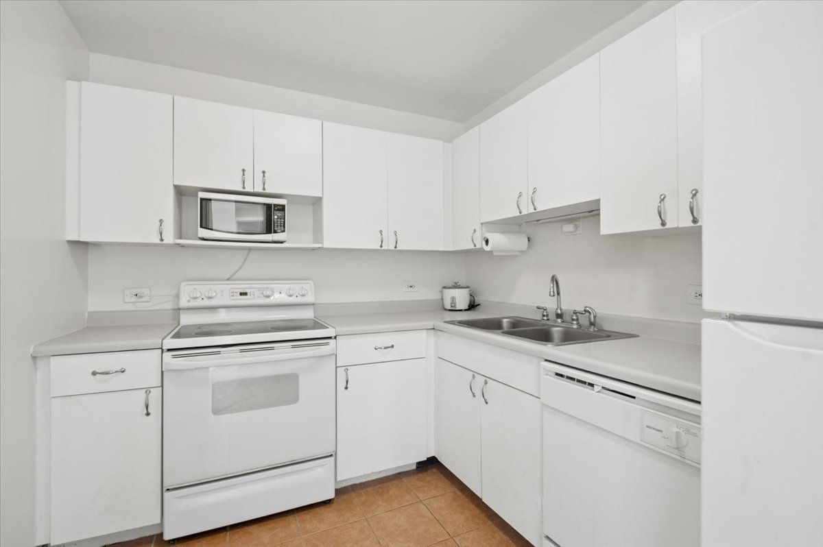 5320 North Sheridan Road, Unit 2403 Chicago, IL 60640 - Photo 3 of 18 a kitchen with appliances a sink and cabinets