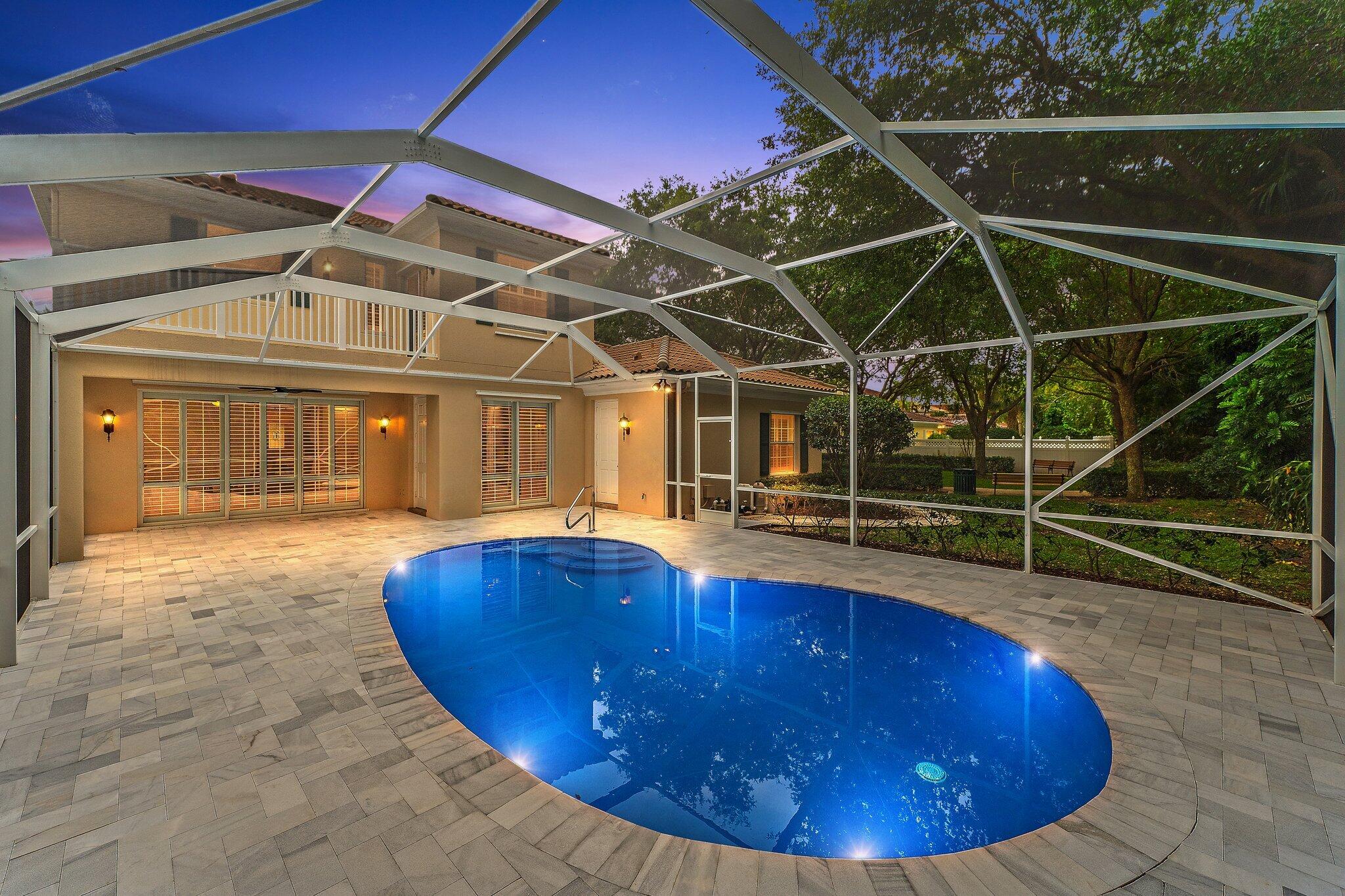 242 San Remo Drive Jupiter, FL 33458 - Photo 46 of 54 Salt Water Pool