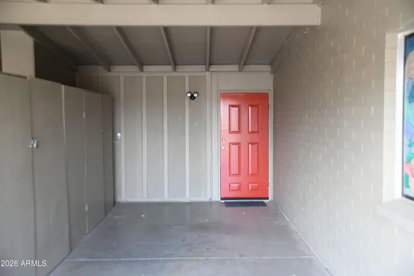 a view of a small space