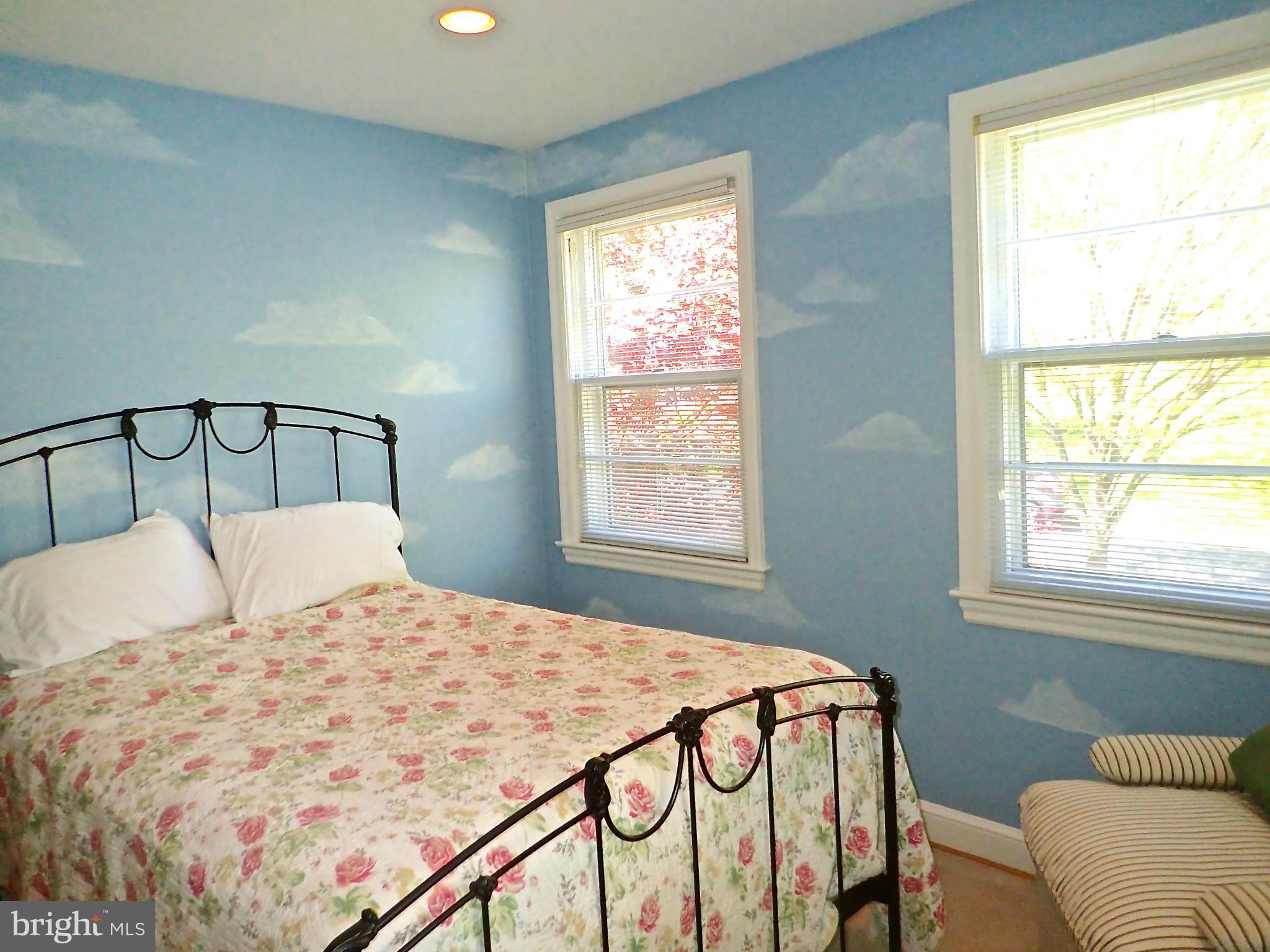 5123 Linnean Avenue Northwest Washington, DC 20008 - Photo 13 of 29 Sunny corner bedroom #2 has 3 windows