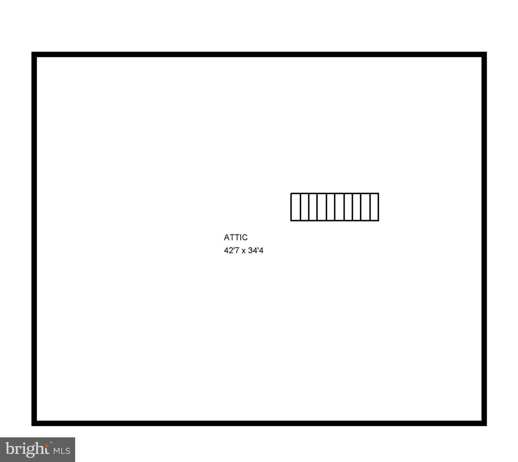 5123 Linnean Avenue Northwest Washington, DC 20008 - Photo 29 of 29 Floor Plan- attic