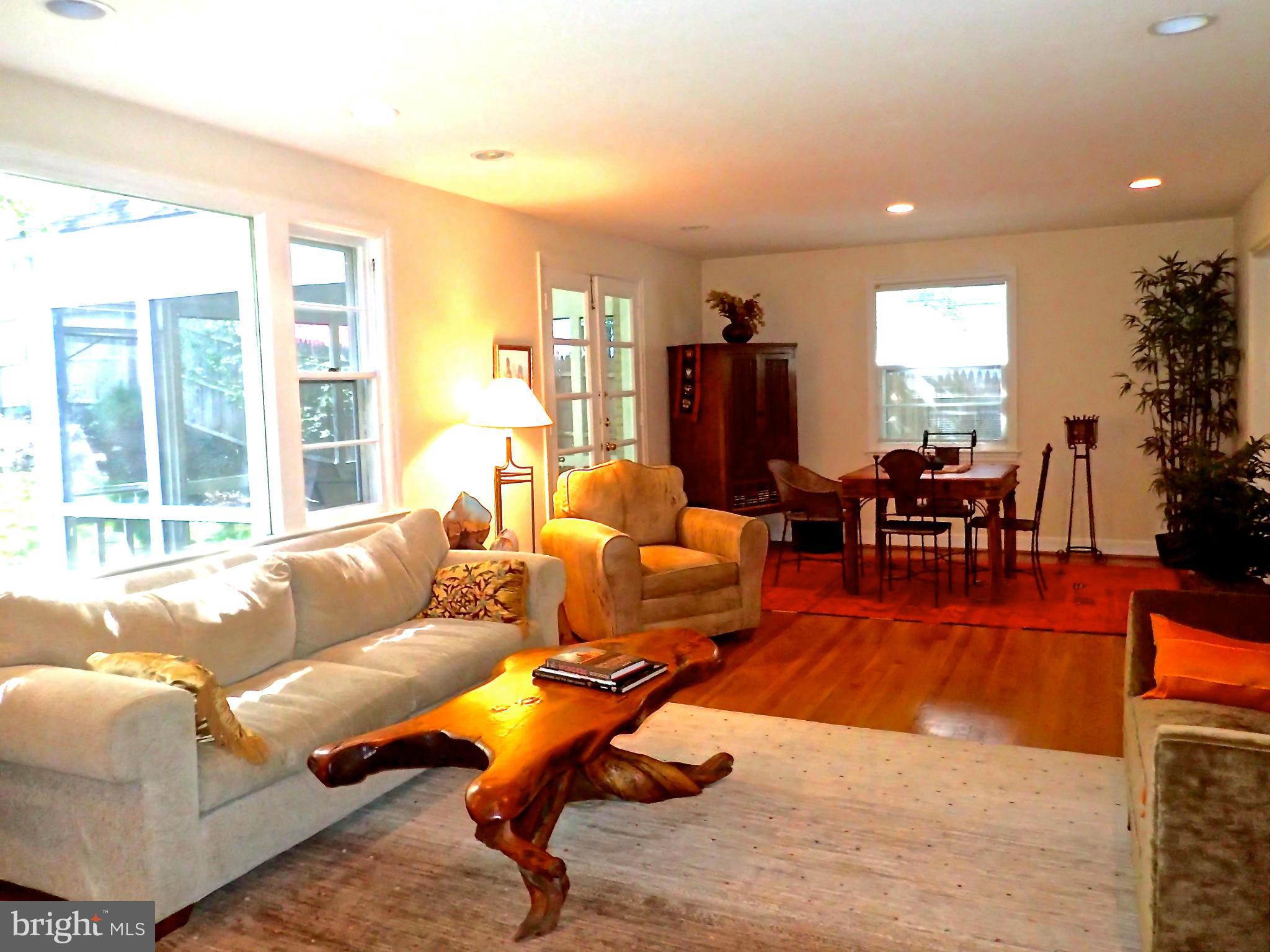 5123 Linnean Avenue Northwest Washington, DC 20008 - Photo 5 of 29 Oversized windows, sun drenched house