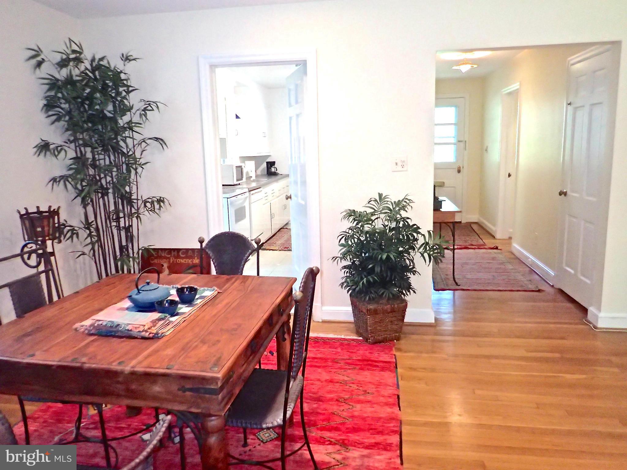 5123 Linnean Avenue Northwest Washington, DC 20008 - Photo 8 of 29 Dining Room flows to kitchen and back porch