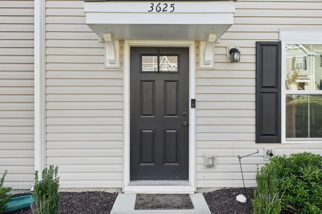 a view of front door