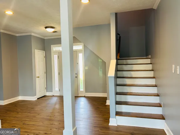 a view of an empty room with window