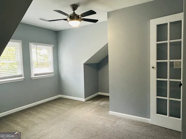 a view of wooden floor in a kitchen