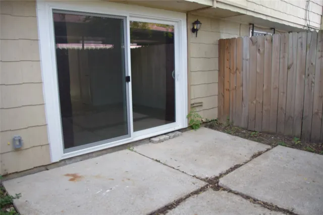 a view of a small space