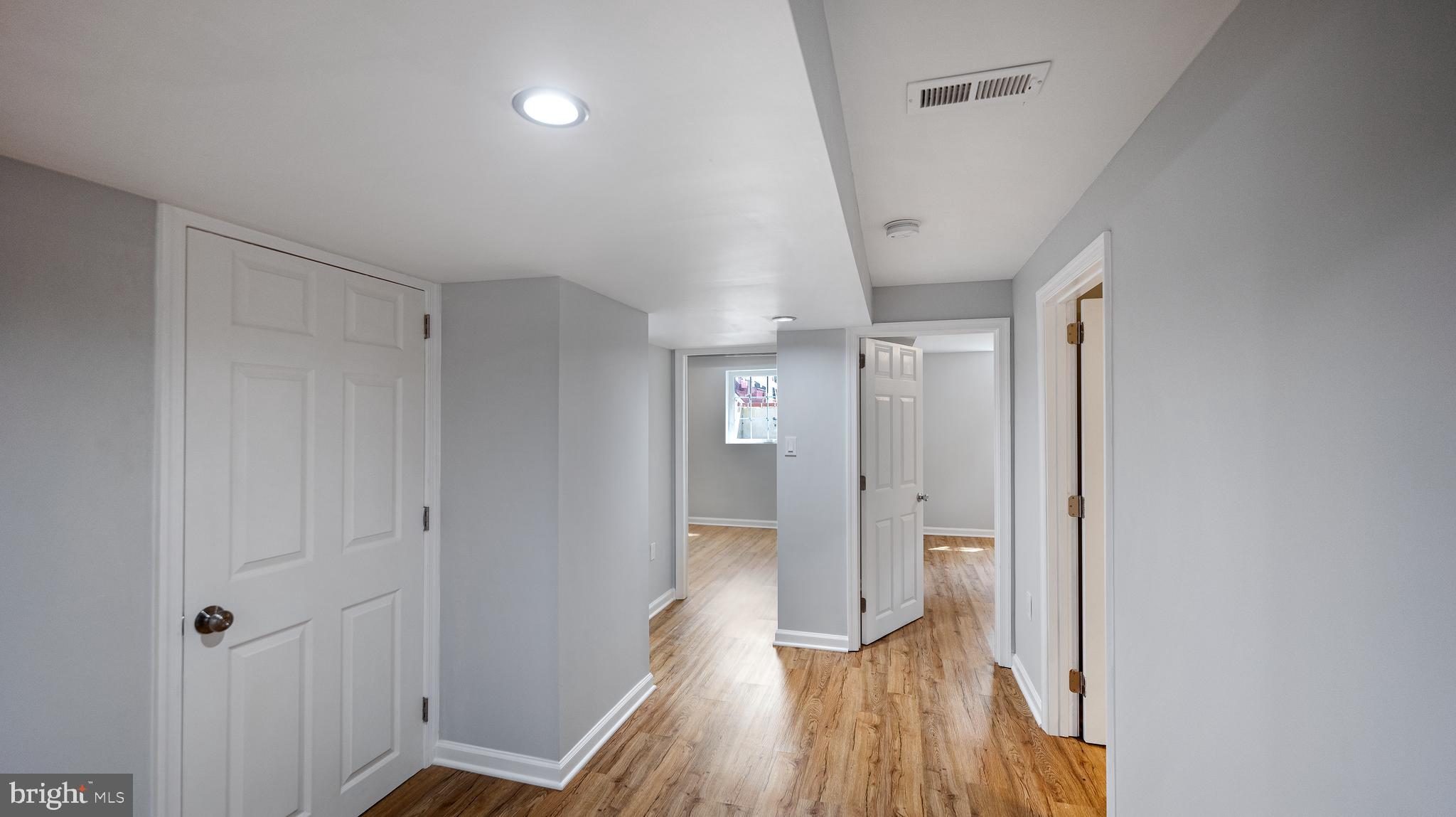 12205 Bond Street Silver Spring, MD 20902 - Photo 24 of 34 Hallway to the 2 bedrooms in the basement