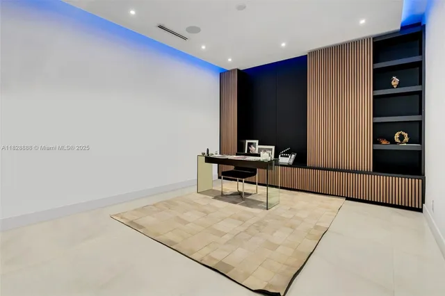 a view of swimming pool with seating area