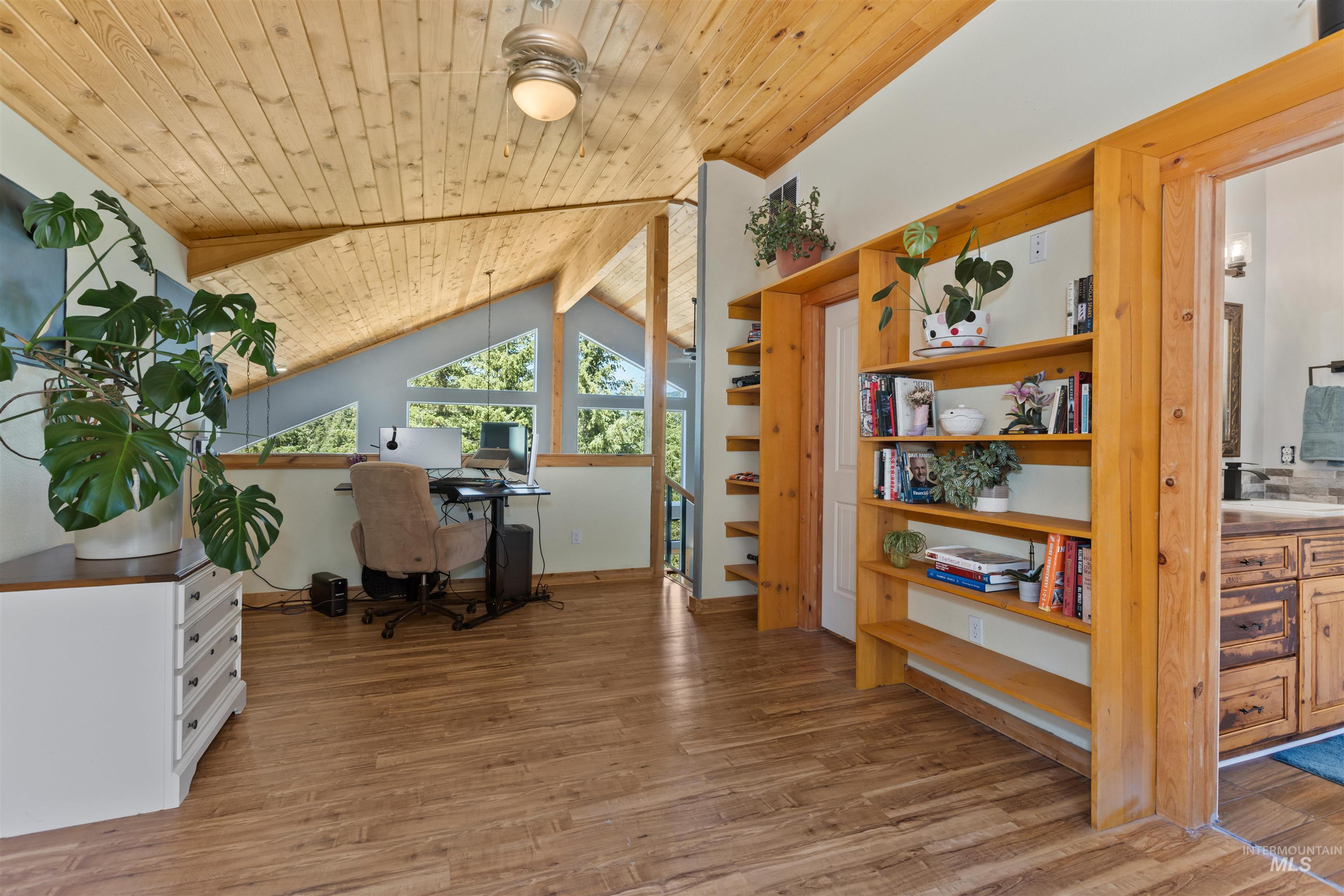 60 Highland Road Boise, ID 83716 - Photo 30 of 42 Office space with wood ceiling and wood finished floors