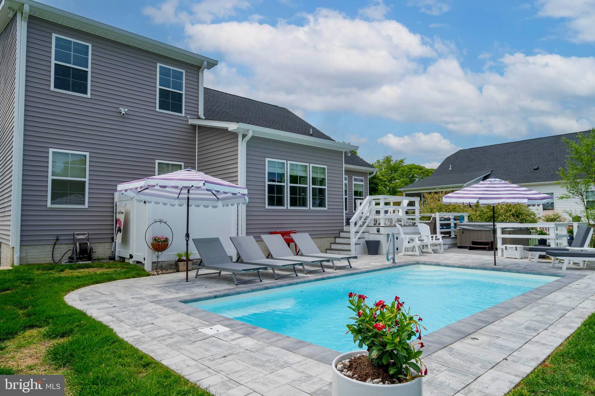 321 Valley Road Milton, DE 19968 - Photo 15 of 49 Hot Tub is just steps away from pool