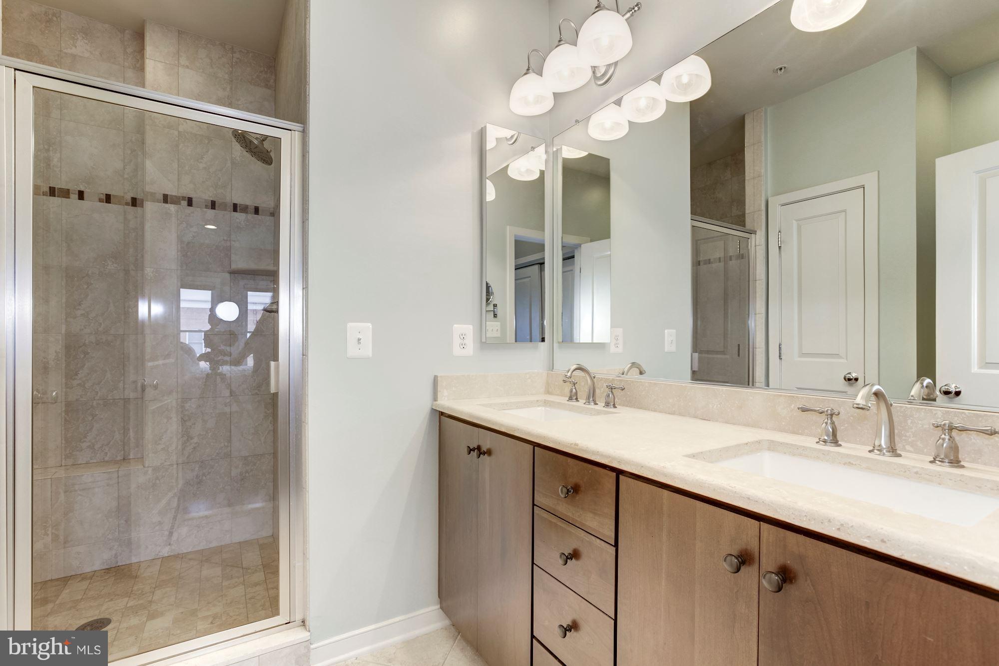 919 4th Street Southeast Washington, DC 20003 - Photo 14 of 24 Dual Vanity and plenty of storage in Master Bath