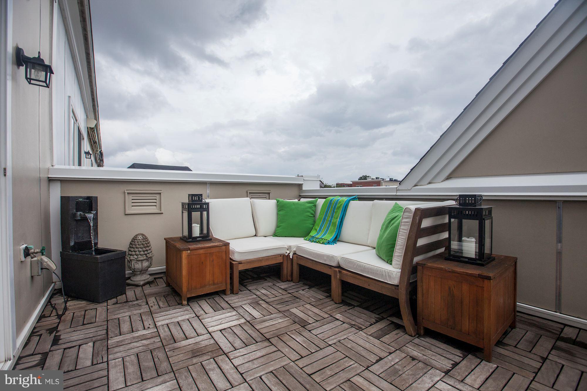 919 4th Street Southeast Washington, DC 20003 - Photo 22 of 24 Rooftop Deck with sweeping views of the city