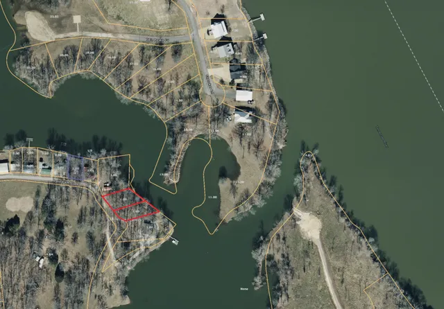 a bird view of a house