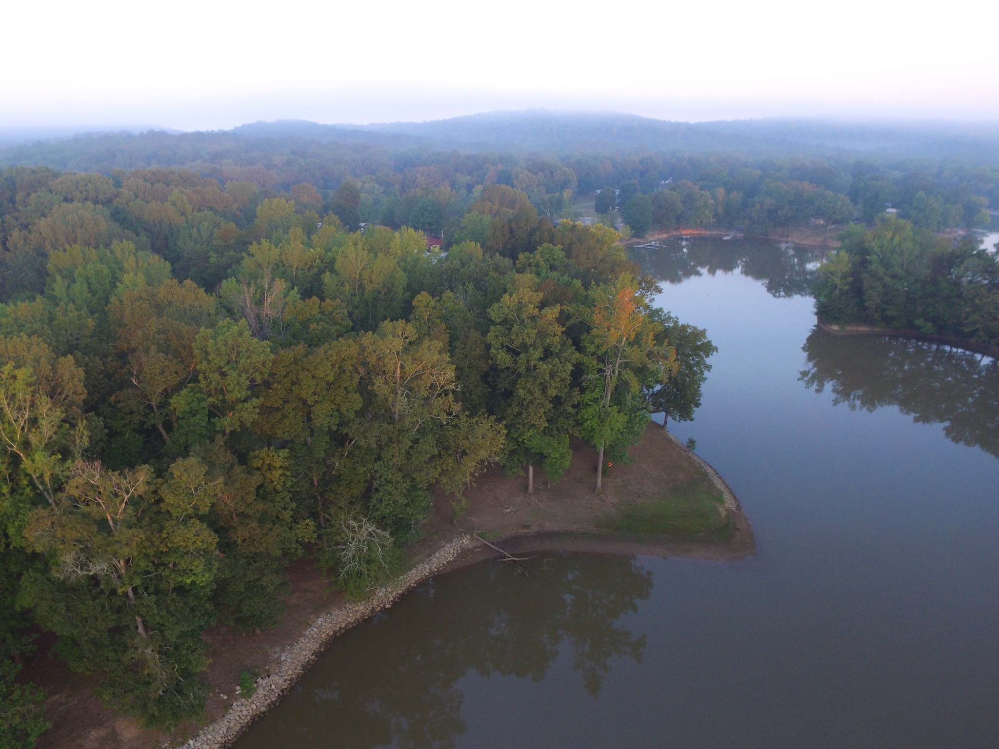 0 Bobs Lake Road Bath Springs, TN 38311 - Photo 13 of 13 an aerial view of a houses with a yard and lake view