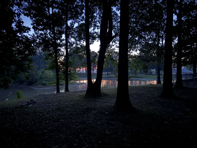 a view of outdoor space with green space