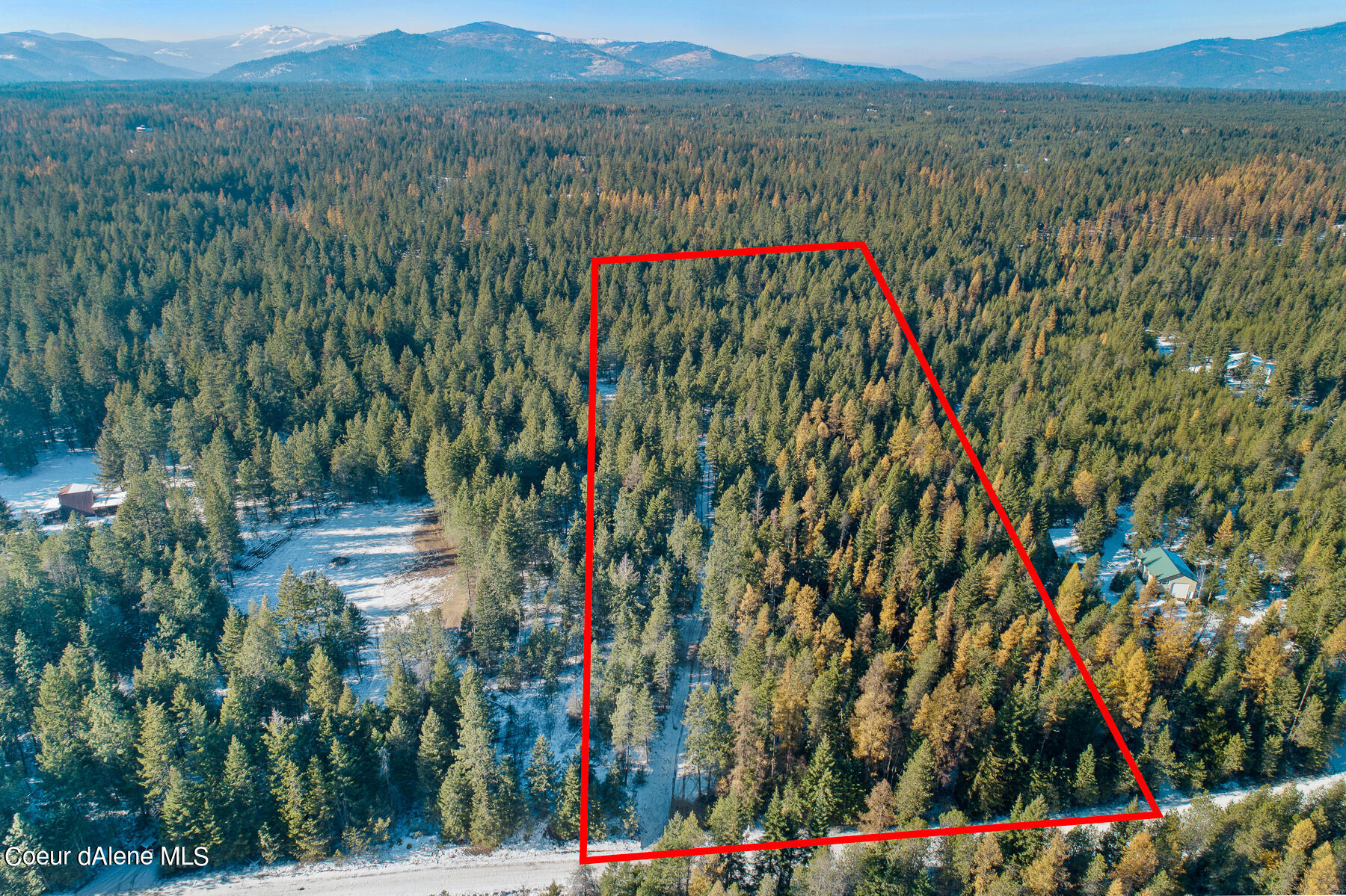 Nna North Riffle Road Spirit Lake, ID 83869 - Photo 1 of 1 Aerial_RiffleRd-2_Outlined