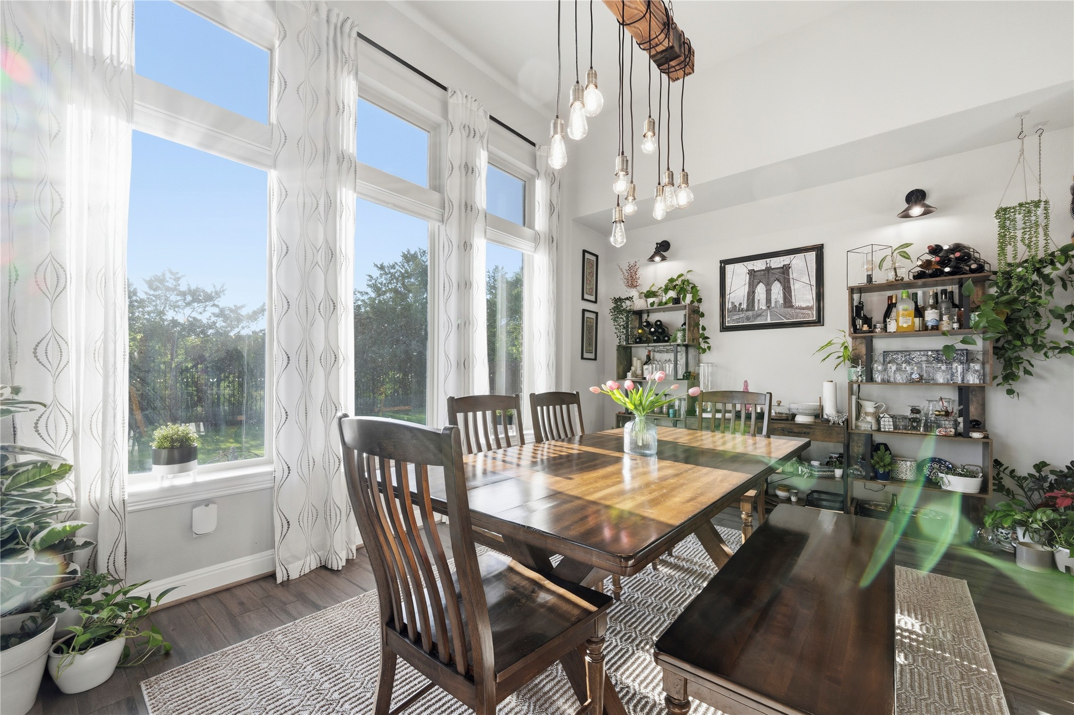 138 Rpd Spgs Cove Georgetown, TX 78628 - Photo 26 of 37 a view of a dining room with furniture window and outdoor view