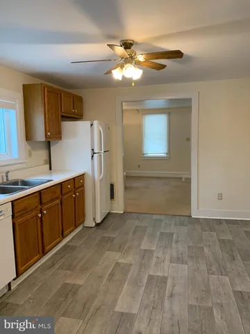 a view of a room with a utility room