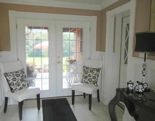 155 Country Lane Road Butler, PA 16001 - Photo 2 of 16 Entry/Foyer. An eye catching foyer with french doors leading out to the beautifully landscaped garden area.