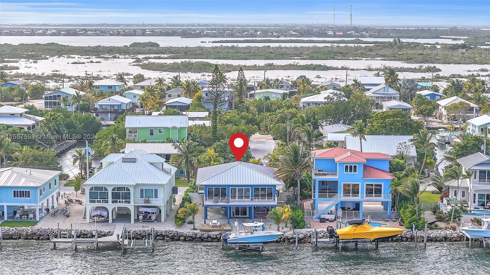 441 La Fitte Road Summerland Key, FL 33042 - Photo 80 of 81 a aerial view of multiple house